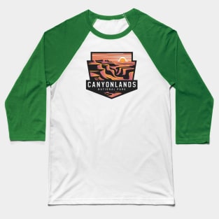 Canyonlands Emblem Baseball T-Shirt